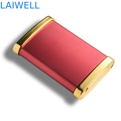 Pink Antirust 90*135mm Stainless Steel Ashtray Metal Ashtray With Lid