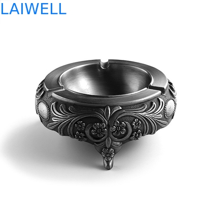 Customized 60mm Height Metal Pocket Ashtray Censer Design