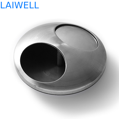 Simplified Design 110*100mm Small Portable Ashtray Easy Cleaned