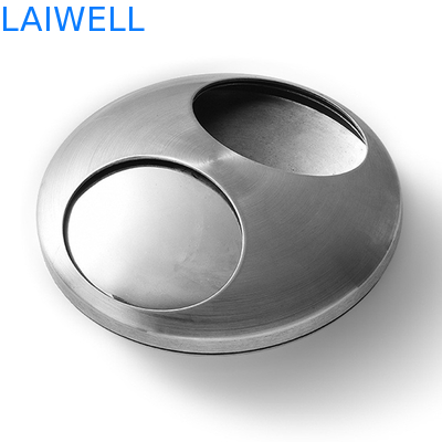 Simplified Design 110*100mm Small Portable Ashtray Easy Cleaned