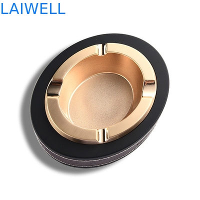 Mini Zinc Alloy Die Casting Metal Pocket Ashtray 150*120*40mm