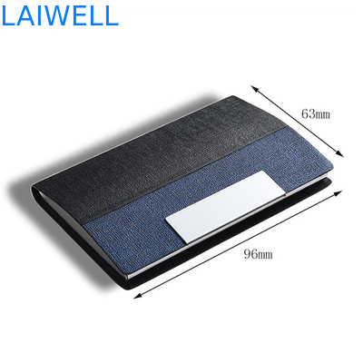 Luxury Polyester Oxford Aluminium Card Wallets Dual Colored