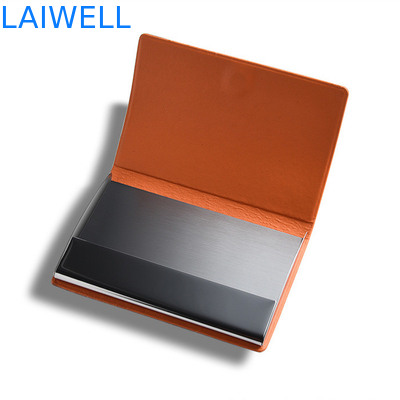 Customized PU Laminated Aluminium Atm Card Holder Anode Oxidizing