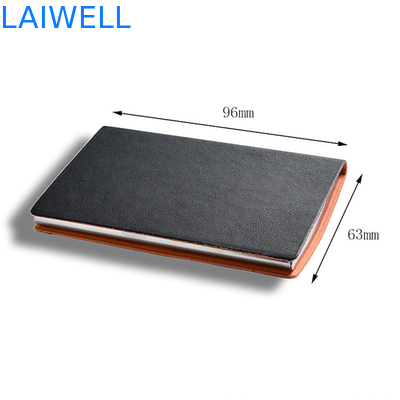 Customized PU Laminated Aluminium Atm Card Holder Anode Oxidizing