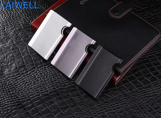 Fashion SGS Multifunctional Aluminium Wallet Card Holder Cash Clip Wallet