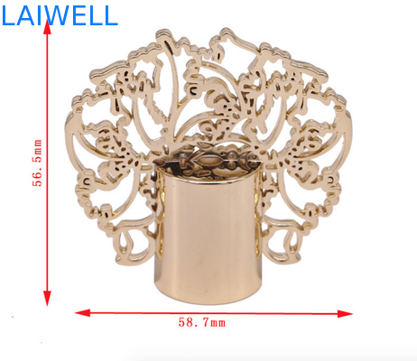 56.5*58.7mm Polishing Finishing  Perfume Bottle Caps Die Casting Processing