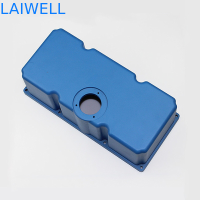 Custom Metal Die Casting Painted Blue Color Aluminum Medical Equipment Spare Part for Global Market