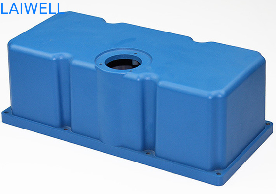 Custom Metal Die Casting Painted Blue Color Aluminum Medical Equipment Spare Part for Global Market