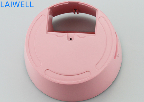 Customized Pink Painted Zinc Alloy Die Casting Parts Intelligent Robot Base