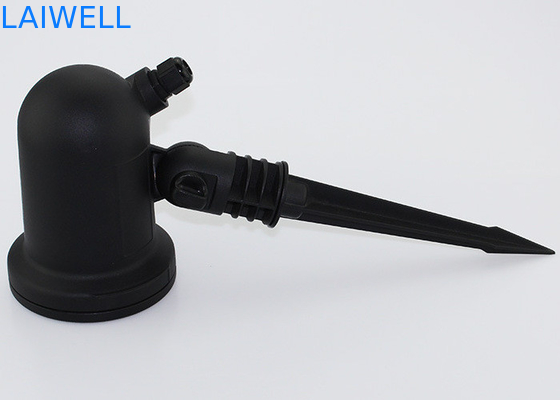 Sandblasting Metal Die Casting Mold Black Aluminum Alloy Led Lamp Accessories