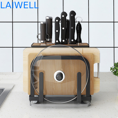 SGS Multifunctional Kitchen Cutting Board Organizer / Chopping Board Storage Rack