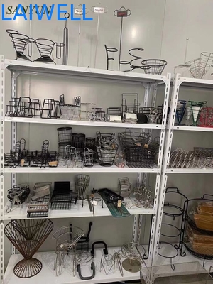 Modern Practical Stainless Steel Kitchenwares Painted Metal Wire Organizer