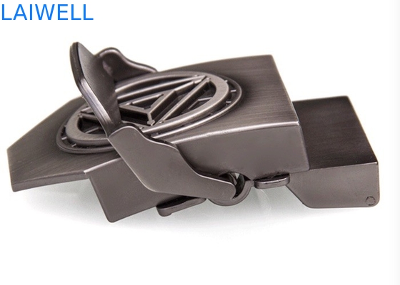 Fashion Leisure 39.5MM Metal Belt Buckle PVD Plating Corrosion Resistant