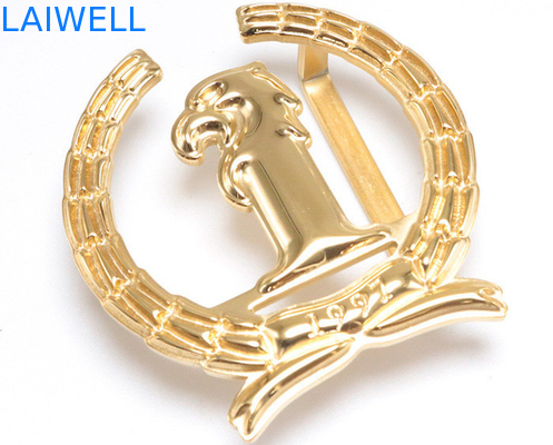 40MM SS304 Retro Perforated Metal Belt Buckle PVD Plating