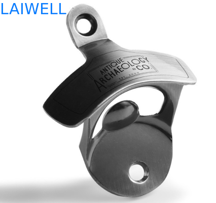 Wall Mounted Metal Bottle Opener CNC Lathe Die Casting Bottle Opener 85*65mm