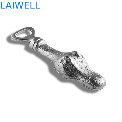 Etched Die Cast Metal Bottle Opener Crocodile Bottle Opener 165*40MM