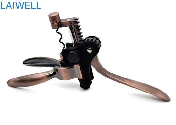 Rabbit Bronze Plating Zinc Alloy Manual Wine Opener Wear Resistance