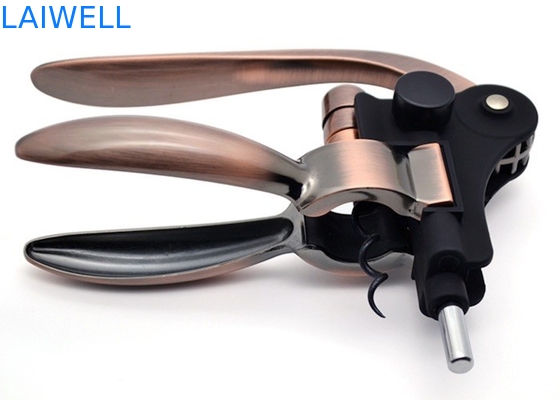 Rabbit Bronze Plating Zinc Alloy Manual Wine Opener Wear Resistance