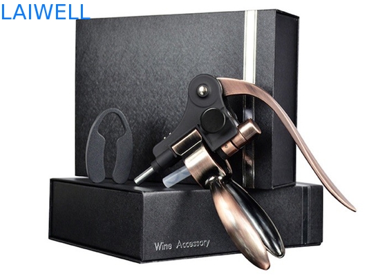 Rabbit Bronze Plating Zinc Alloy Manual Wine Opener Wear Resistance