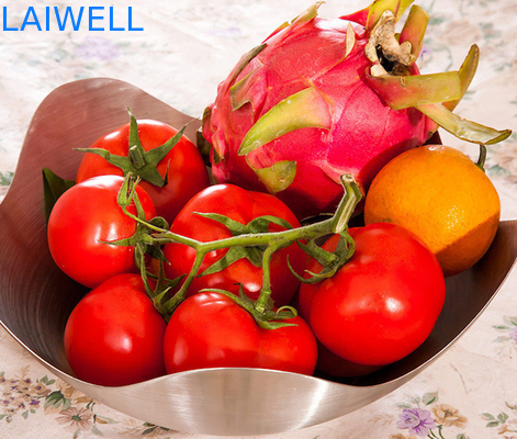 SS304 Metal Fruit Plate Snack Nuts Home Furnishings 25*10.5MM