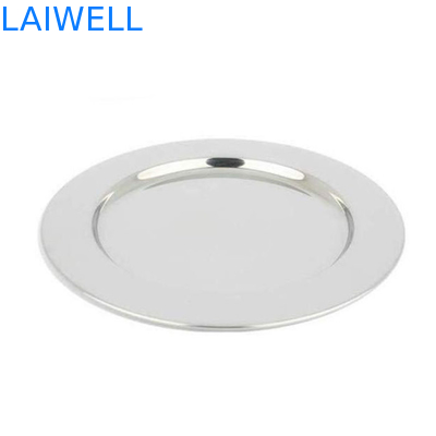 Nordic Style Metal Houseware 430 Stainless Steel Dessert Cheese Tray 32.5*0.7CM