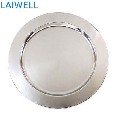 Nordic Style Metal Houseware 430 Stainless Steel Dessert Cheese Tray 32.5*0.7CM