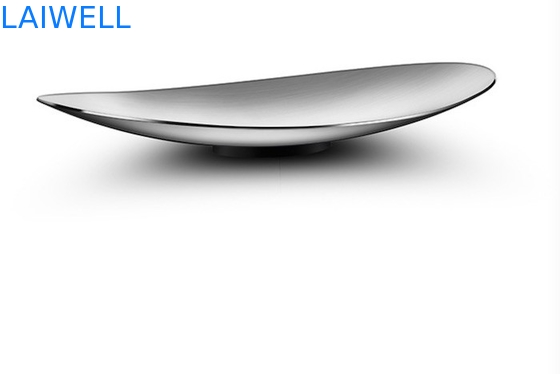 Dessert Basin SS304 Fruit Plate Metal Houseware Sand Polishing