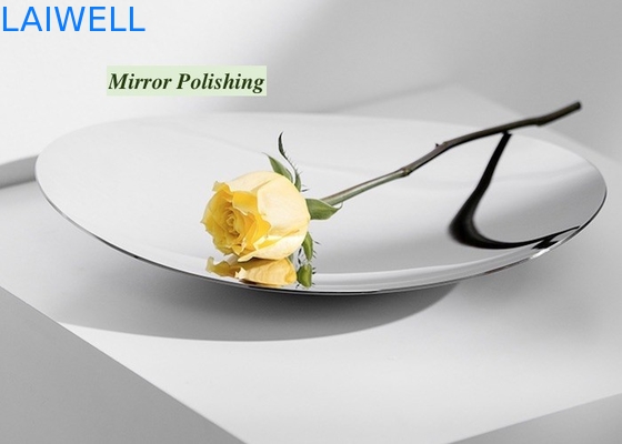 Dessert Basin SS304 Fruit Plate Metal Houseware Sand Polishing