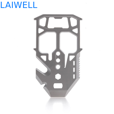 10 In 1 Aluminum Credit Card Wallet 101MM CNC Machining