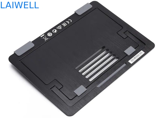 Portable Aluminum Laptop Tray Brushed Finishing Foldable Laptop Stand
