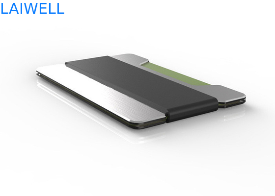 63*95*15mm Custom Multi-Function Rfid Anti-Theft Brush Creative Aluminum Credit Card Holder