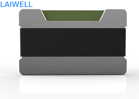 63*95*15mm Custom Multi-Function Rfid Anti-Theft Brush Creative Aluminum Credit Card Holder