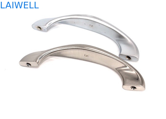 Sandblasting Zinc Alloy Cabinet Door Handles Die Casting Plated