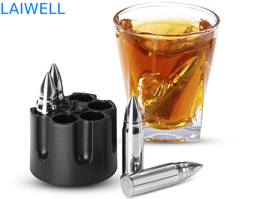 45*12MM SS304 Bullet Metal Retro Cooler Silver Mirror Polishing