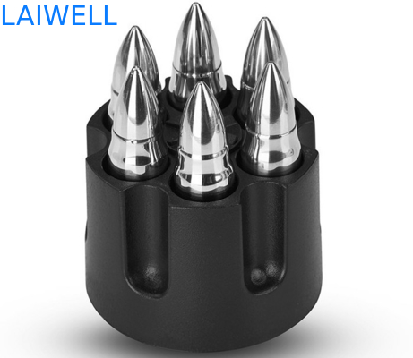 45*12MM SS304 Bullet Metal Retro Cooler Silver Mirror Polishing
