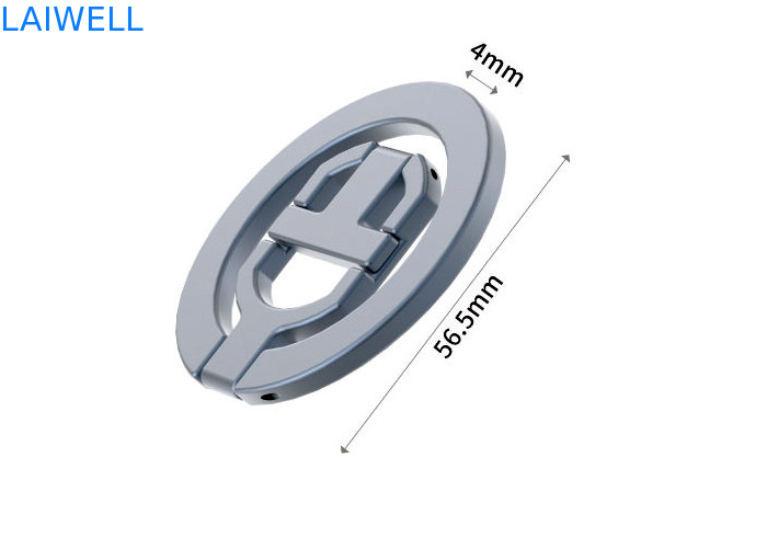 56.5*4MM Custom Ring Holder New Creative Zinc Alloy Ultra-Thin Magnetic Mobile Phone Bracket