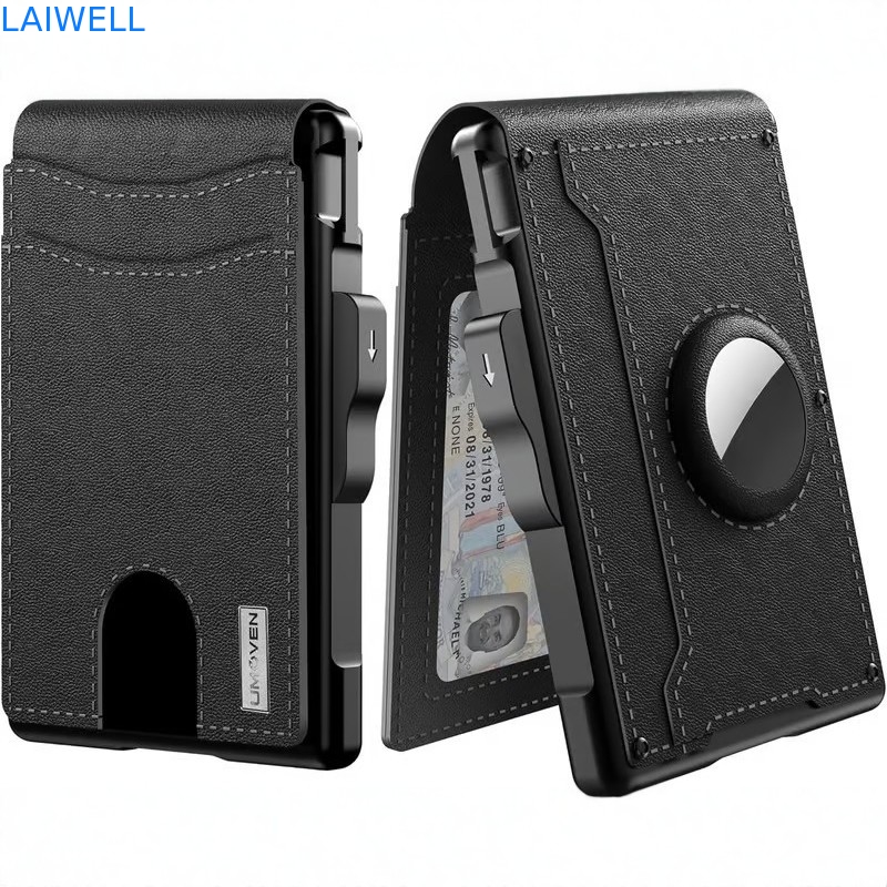 Customized Black Alumium RIFD Card Wallet Stand Out with Your Branding Strategy