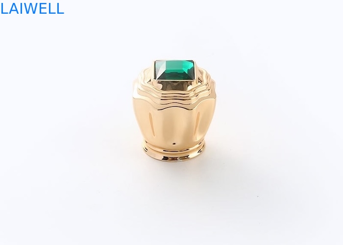 Gold Aroma Vial Caps Eco-friendly Zinc Alloy Material for Elegant Packaging Solutions