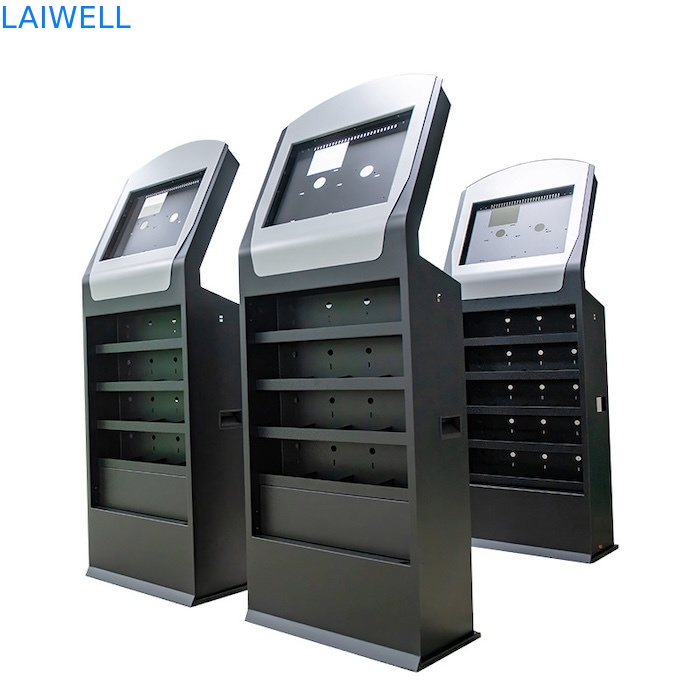 Custom Cabinets Processing New Energy Charging Pile Equipment Shell Sheet Metal Processing Customization Intelligent Face Scanning Stainless Steel Case