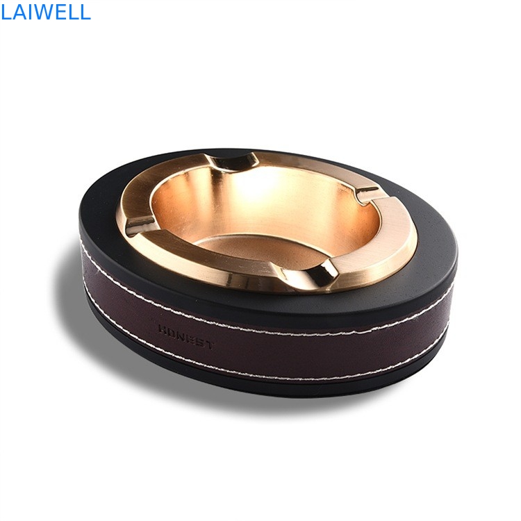 Customized Zinc Alloy Die Casting Metal Pocket Ashtray for Cigarette Holder with Customized Finishing