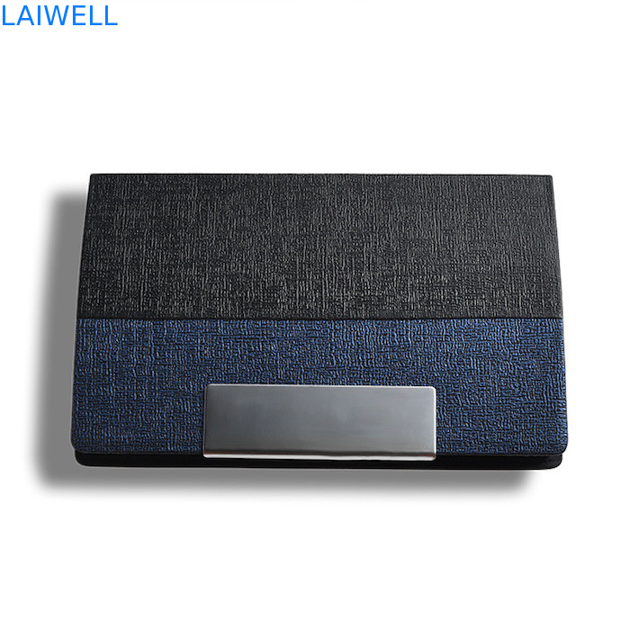 Luxury Polyester Oxford Aluminium Card Wallets Dual Colored