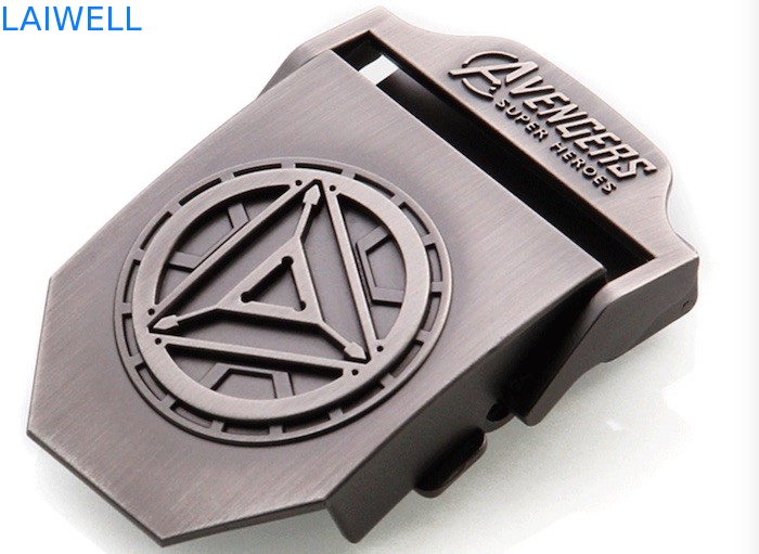 Fashion Leisure 39.5MM Metal Belt Buckle PVD Plating Corrosion Resistant