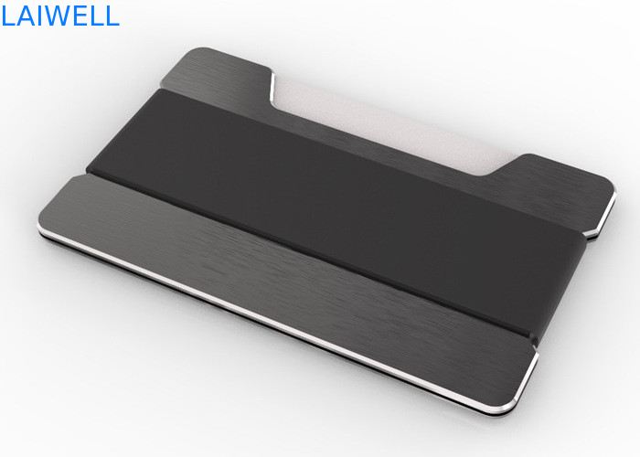 63*95*15mm Custom Multi-Function Rfid Anti-Theft Brush Creative Aluminum Credit Card Holder