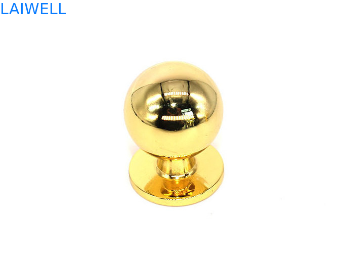 Pressure Die Casting Parts Custom Plating Gold Color Zinc Alloy Closet Drawer Pulls
