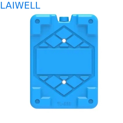 Blue HDPE Brick Bottle Ice Freezer Block Custom Weight High Moisture Resistance Plastic Can
