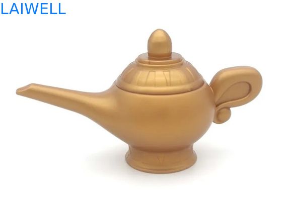 Custom anti static plastic containers HDPE Halloween Props Black Evil Genie Lamp Souvenir Aladdin Magic Lamp