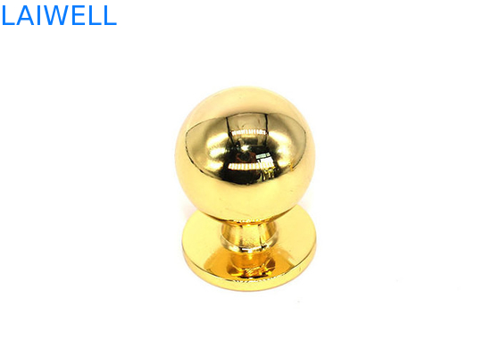 Pressure Die Casting Parts Custom Plating Gold Color Zinc Alloy Closet Drawer Pulls