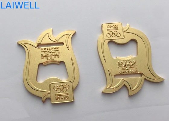 Metal Iron Multifunctional Bottle Opener Medals Sandblasting Plating